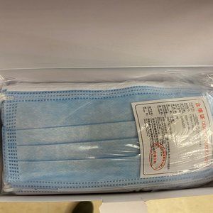 3-Ply Disposable Face Masks Bag of 50